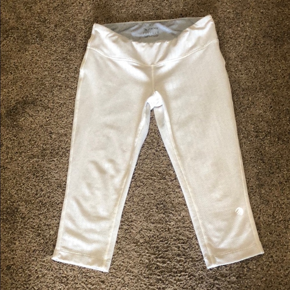 MPG Capri leggings Grey/White Herringbone Medium